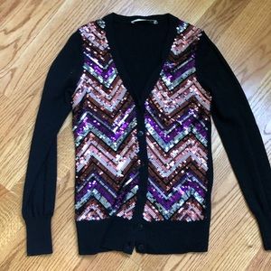 Trina Turk sequined cardigan